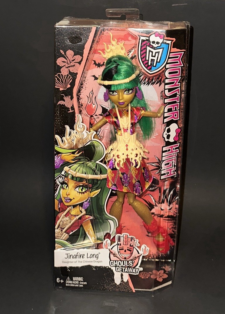 2015 Monster High Ghouls Getaway Jinafire Long Daughter Of T