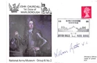 GB Signed cover - National Army Museum - 1st Duke of Marlborough