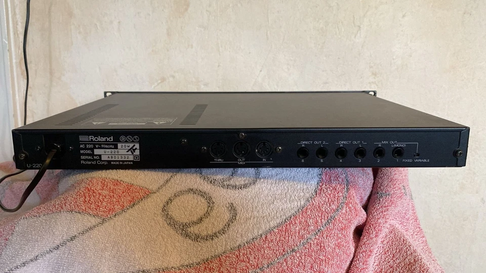 Roland U-220 Soundmodul Sound Expander Synthesizer, gebraucht - Bild 3 von 4