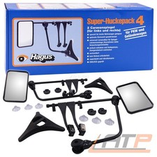 2x HAGUS 6430 HUCKEPACK 4 UNIVERSAL AUßENSPIEGEL VERLÄNGERUNG CARAVAN WOHNWAGEN