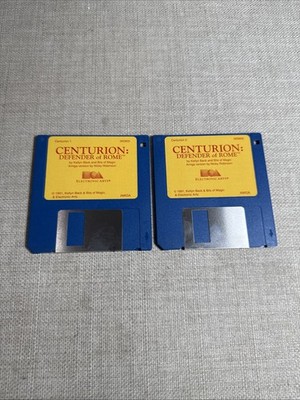 Commodore Amiga Game CENTURION: Defender Of Rome 1991 (3 1/2  Floppy Disk)