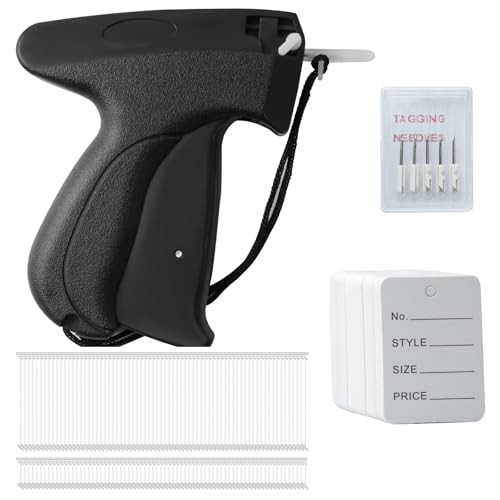Pistolet etiquette textile anti-déchirure pour fixer les prix sans abimer le tissu