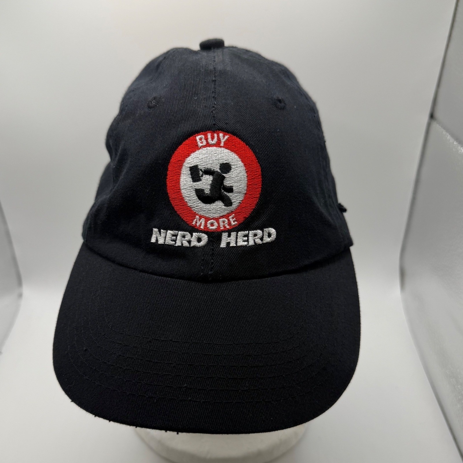 Vintage Y2K Chuck TV Show Promo Nerd Herd Warner Bros S10 Adjustable Cap Hat