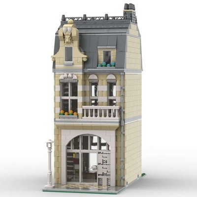 Modular Art Gallery Modern Art Architecture Building Toys Set 1295 Pieces MOC