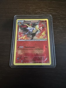 Braixen 26/162 REVERSE HOLO Breakthrough Pokemon Card