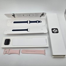 Apple watch SE 40mm silver alu abyss blue sport band cel A2355