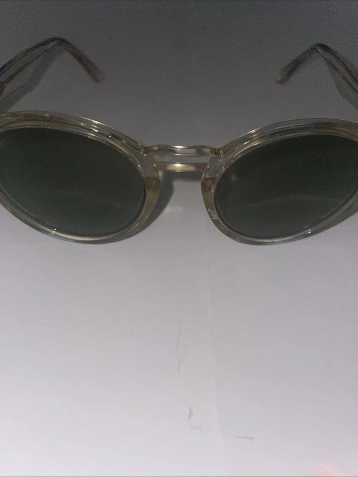 H&M Sunglasses 1044667002 Gold Frame Round Lenses Women's - Image 2 of 4