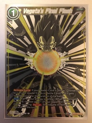 Dragon Ball Super Card Game - BT9-133 IAR - Vegeta's Final Flash *Near Mint*