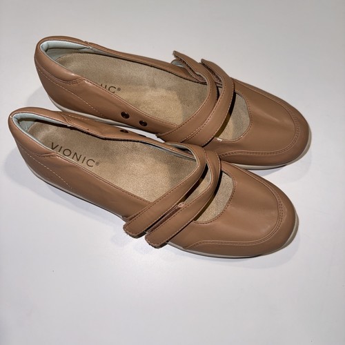 Vionic Magnolia Cala Tan Mary Jane Comfort Shoes Women’s Size 9 EUC - Picture 2 of 8