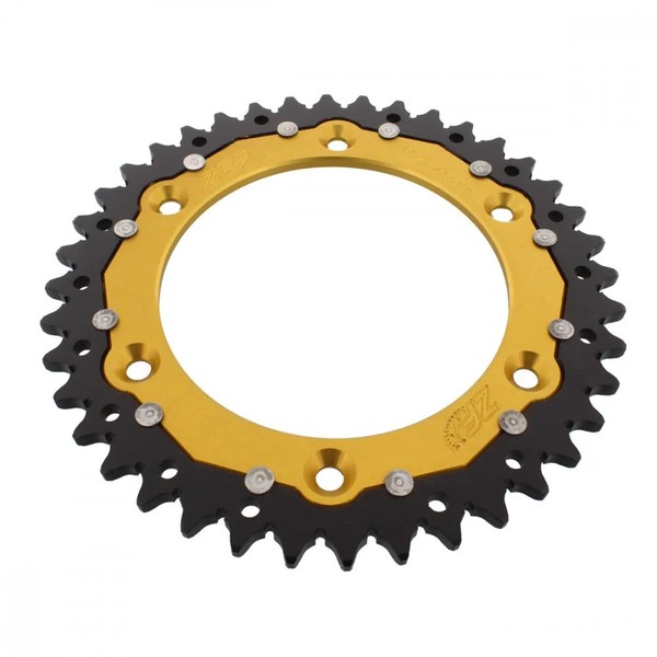 Kettenrad Alu Gold 40-ZäHne 520-Teilung FüR KTM Adventure 640 R Bj. 1999-2000-image