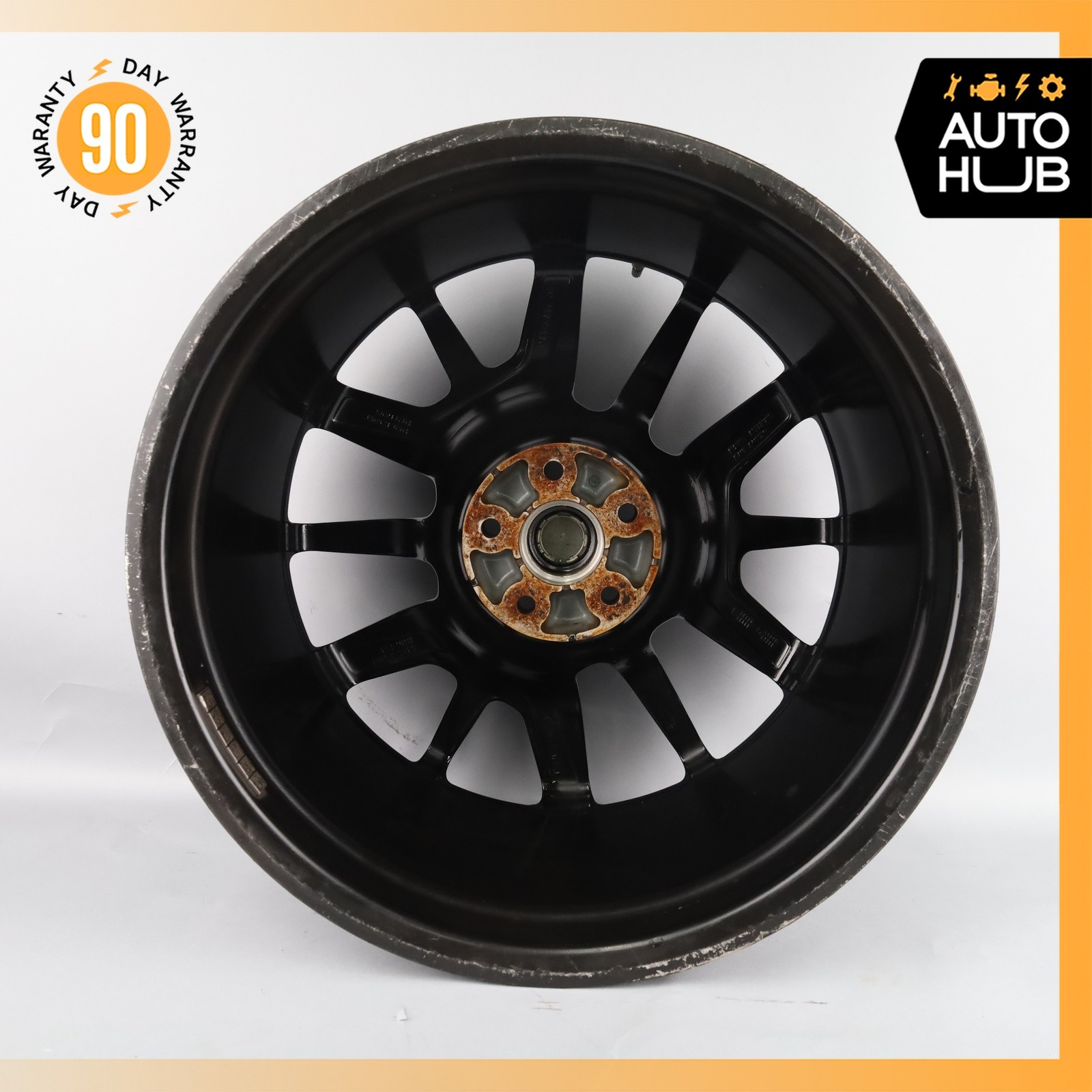 Maserati GranTurismo M145 10.5 x 20 20" Rear Wheel Rim Black 231479 OEM