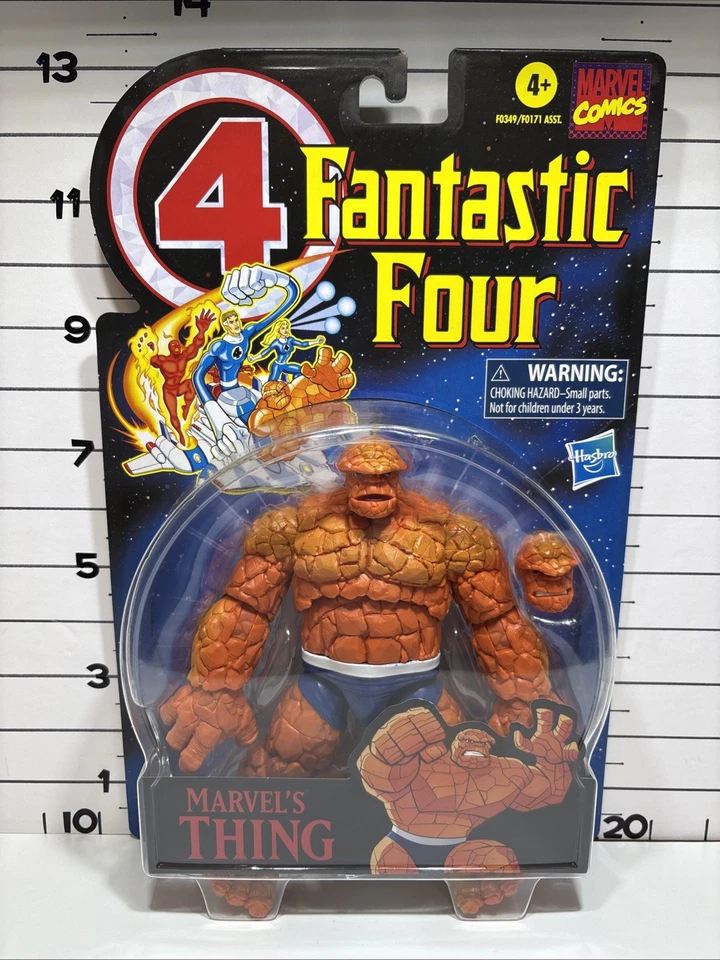 Marvel Legends Fantastic Four Retro Series Set/lote de 7 Hasbro NUEVO EN CAJA Foto 3 de 4
