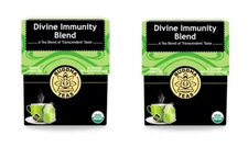 Buddha Teas Organic Divine Immunity Blend Tea 18 bags (2 PACK)