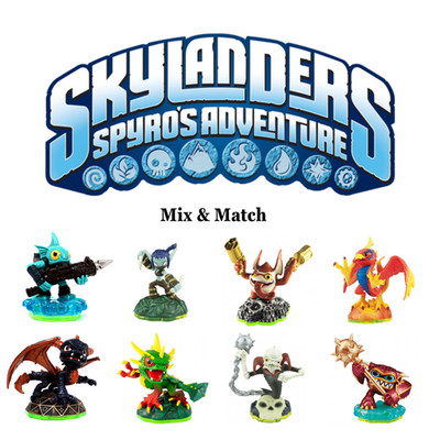 Skylanders Spyro's Adventure Figures - Buy 4 Get 1 FREE - Flat Shipping