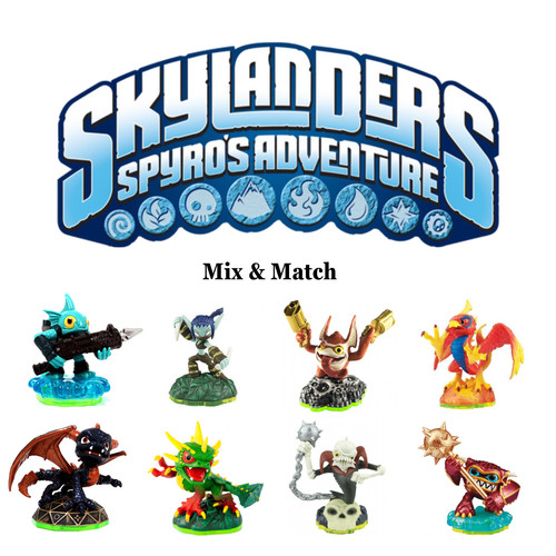 Skylanders Spyro's Adventure Figures - Buy 4 Get 1 FREE - Flat Shipping