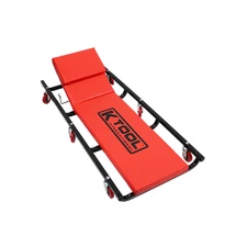 K Tool 74961 40" Automotive Creeper, Steel Frame, Padded Headrest, Casters