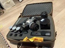 Vintage 35mm Film Camera Lot Minolta Nikon Canon Pentax Konica Kodak Vivitar Tes