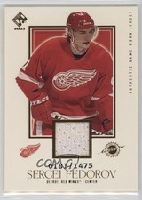2002-03 Pacific Private Stock Reserve 181/1475 Sergei Fedorov #116 HOF 0o9