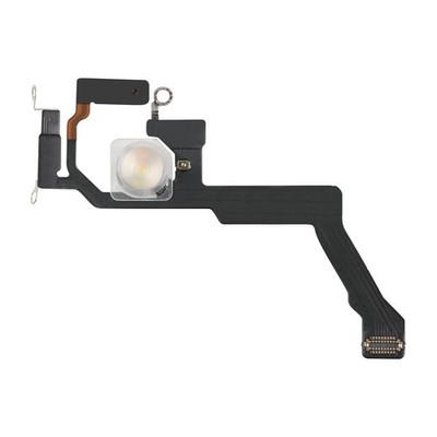 Apple iPhone X XR 11 12 13 14 15 16 Mini Pro Max Blitzlicht Flex + Mikrofon