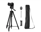 Amazon Basics 60" Lightweight Tripod for Camera/Phone+(Bag,Remote,phone holder)