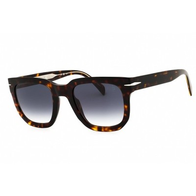 David Beckham Men's Sunglasses Havana Plastic Oval Frame DB 7118/S 0086 9O