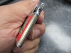 Vintage Vulcan Enamel Stan Hanson Webster NY Multi Chrome School Picture Lighter — photo 5