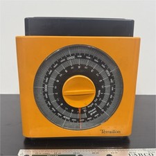 Terraillon Vintage Orange Mechanical Rectangle Kitchen Scale Retro Plastic