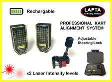 Lapta Go Kart Magnetic Laser Alignment System V2 Improved Rechargable Dual Laser