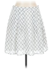 Banana Republic Factory Store Women Silver Casual Skirt 10