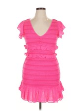 NWT LoveShackFancy Women Pink Cocktail Dress XL