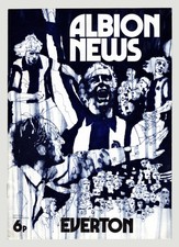 West Bromwich Albion v Everton 1972-1973 Division One 20.01.1973
