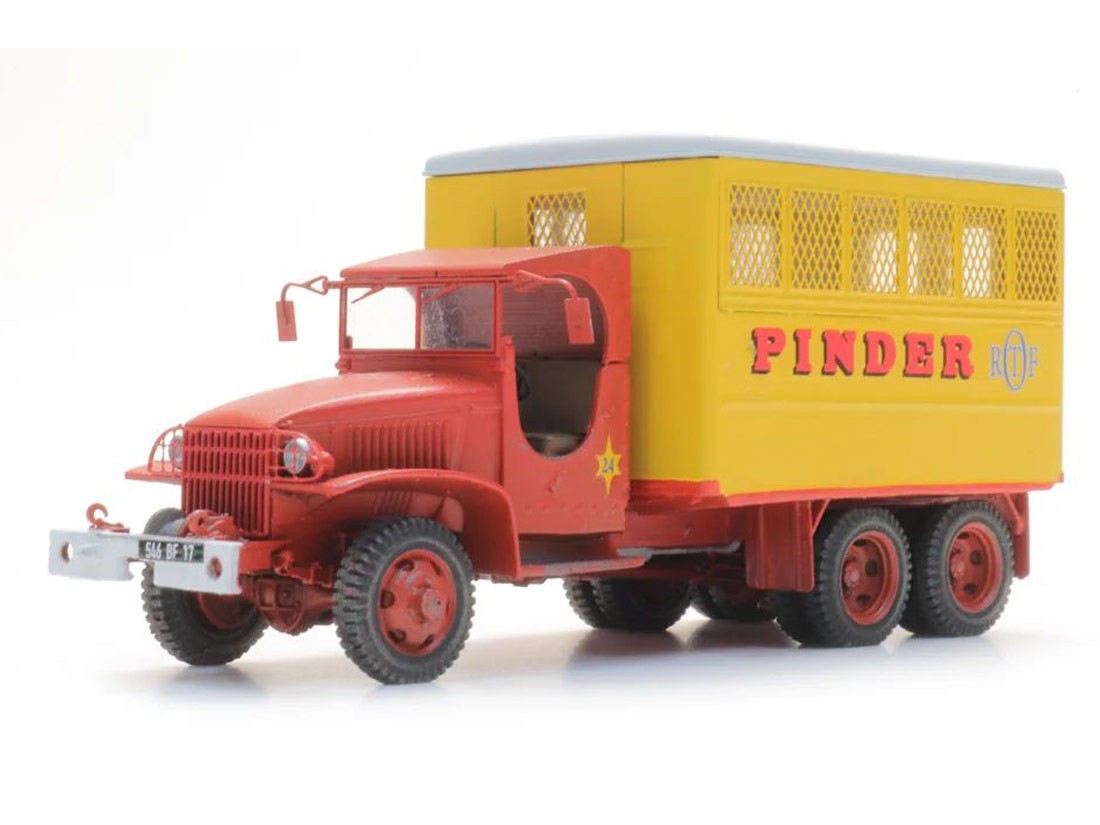 Artitec 387.613 H0 LKW GMC CCKW-353 workshop Pinder