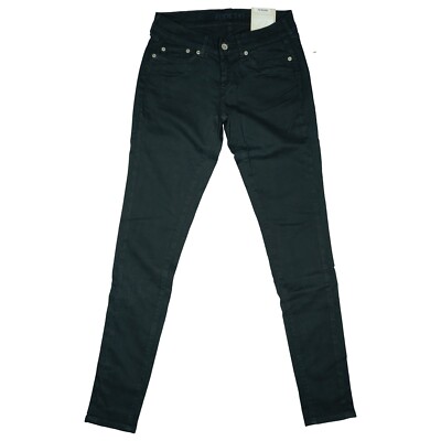 PEPE JEANS Pixie Damen Hose Skinny Slim low stretch 34 XS S W27 L32 schwarz NEU