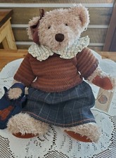 15" Russ Teddy Bear w Tag Lady Meredith Vintage Edition Limited Collection 44715