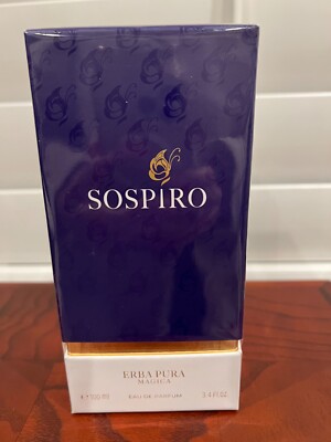 Authentic! Sospiro Erba Pura 100ml / 3.4oz SEALED!