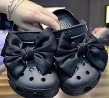 Image of Cute Bow Shoe Charms – Pretty Ribbon Jibbitz Style Croc Accessories 18 Variation