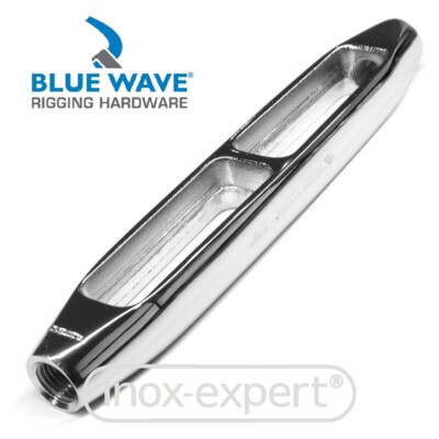 Blue Wave Spann-Hülse offen, Bronze verchromt