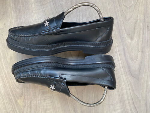 Jimmy Choo X Erick Haze poggy black patent leather loafers, czsual sz 39 US 8.5 - Picture 5 of 15
