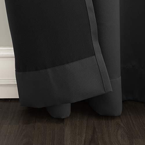 Sun Zero Barrow Curtain Energy Efficient Rod Pocket Curtain Single Panel 54X84 - Picture 3 of 7
