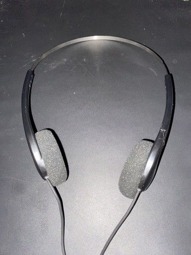 Vintage Sony Walkman Headphones MDR-005 Original Tested. Working Metal Band