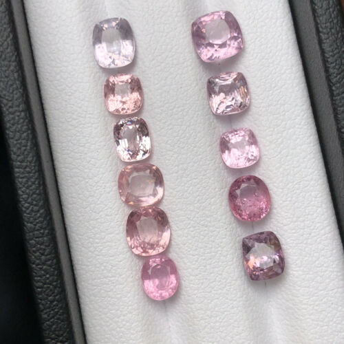 8.65 CT Natural Faceted Cut Pink Color Spinel Loose Gemstone From Tajikistan - Picture 2 of 12