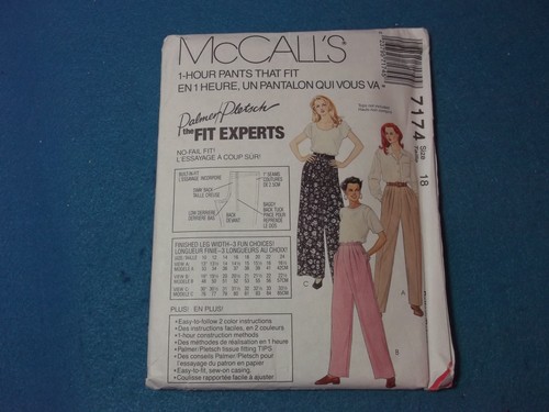 Patrones de McCall ~ Todos los patrones son talla 18 * ~ * ~ * ~ * ~ * ~ * * Anuncio 9414 - Imagen 43 de 55
