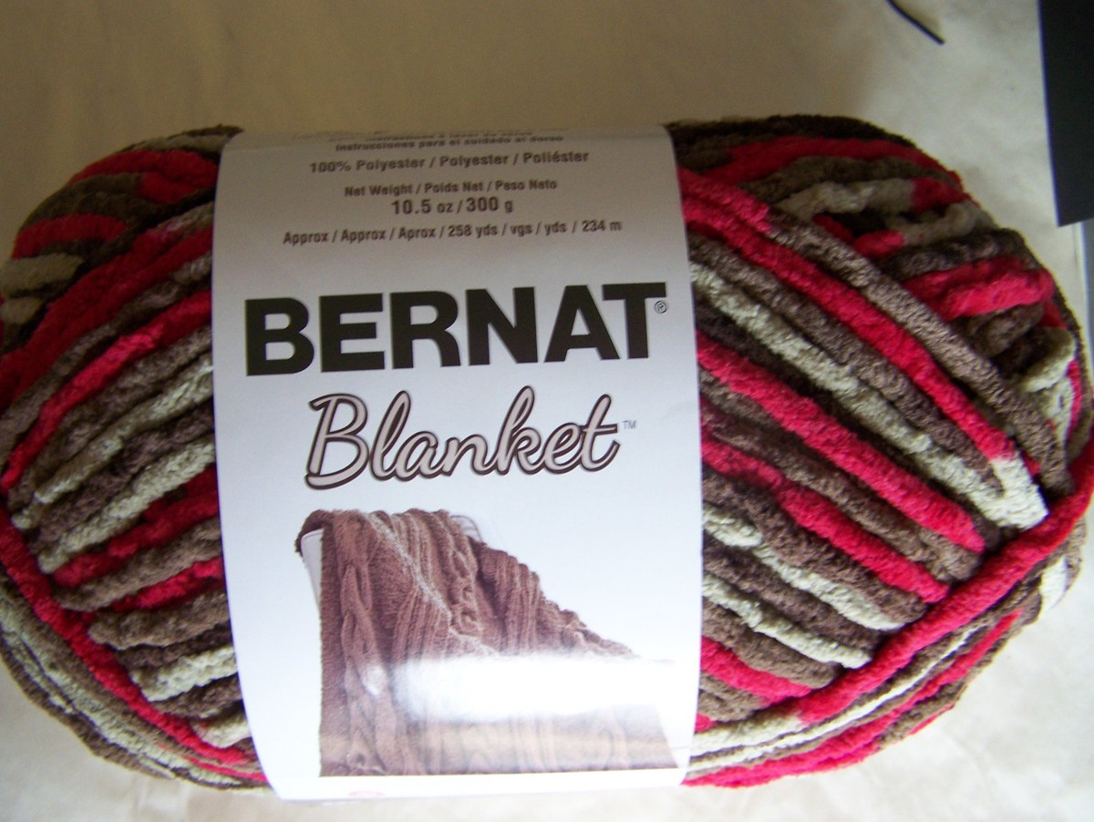 Bernat Blanket Big Ball Yarn skein choice/color 161110