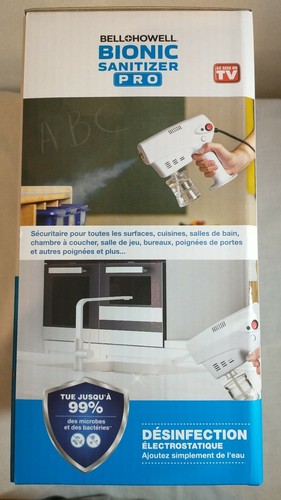 NEW AS SEEN ON TV Bell Howell Bionic Sanitizer PRO KILLS UP TO 99.9% OF VIRUSES - Picture 3 of 7