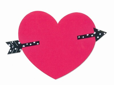 Sizzix Bigz Heart with Arrow die #A11182 Retail $22.99