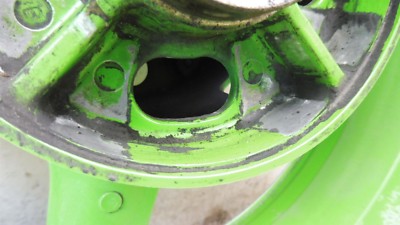 1998 Kawasaki ZX600G ZX Ninja K293-2> rear wheel rim hub drum and