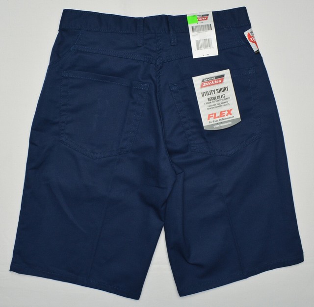 Genuine Dickies 10236 NEW Men's Regular Fit 11" Inseam Flex Utility