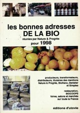 Les bonnes adresses de la bio 1998 - Collectif - V200154