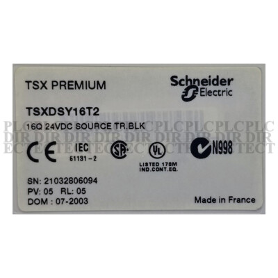 NEW Schneider TSXDSY16T2 Source Output Module