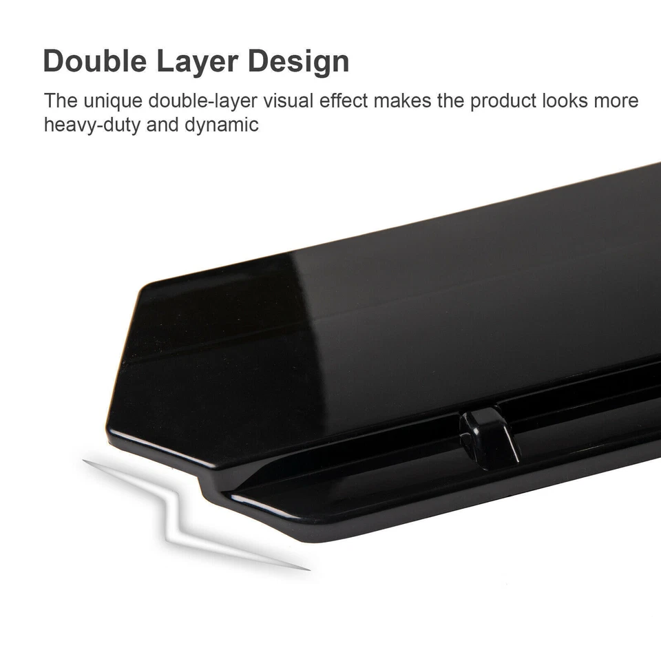 For Pontiac Aztek Front Bumper Lip Spoiler-Splitter Side Skirt Strut Rods Body - Image 4 of 4